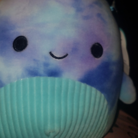 CYAN The 7" Whale -The Original Squishmallow NWT - Picture 3 of 5
